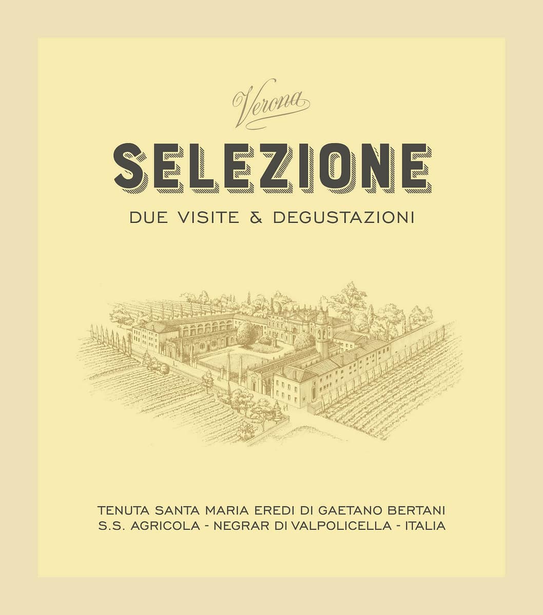 Tenuta Santa Maria di Gaetano Bertani - Gift Voucher for a Guided Tour and Tasting 'Selection'