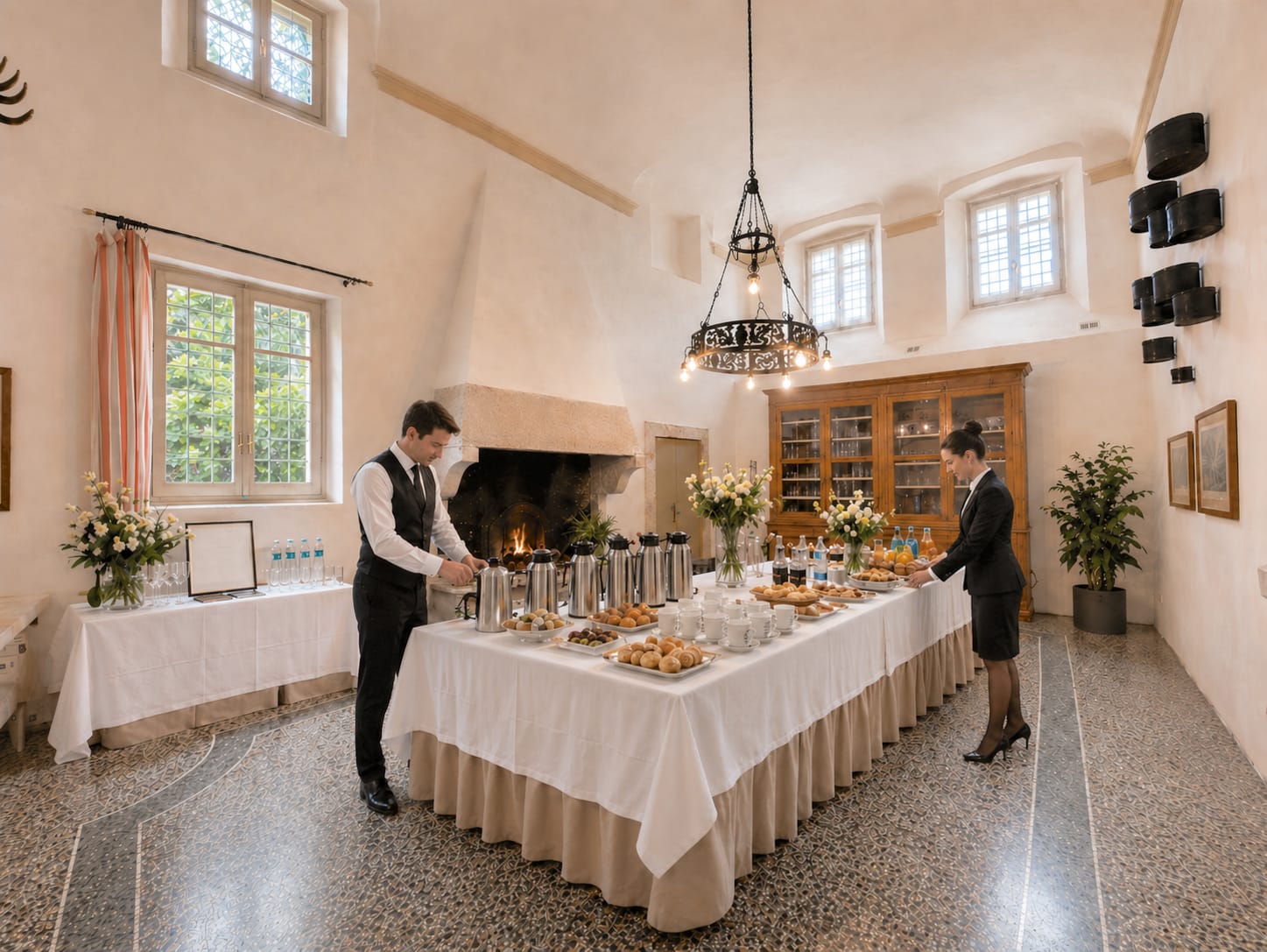 Corporate meetings – snack break Tenuta Santa Maria 1735 - Verona - Italy - Corporate Events and conference spaces