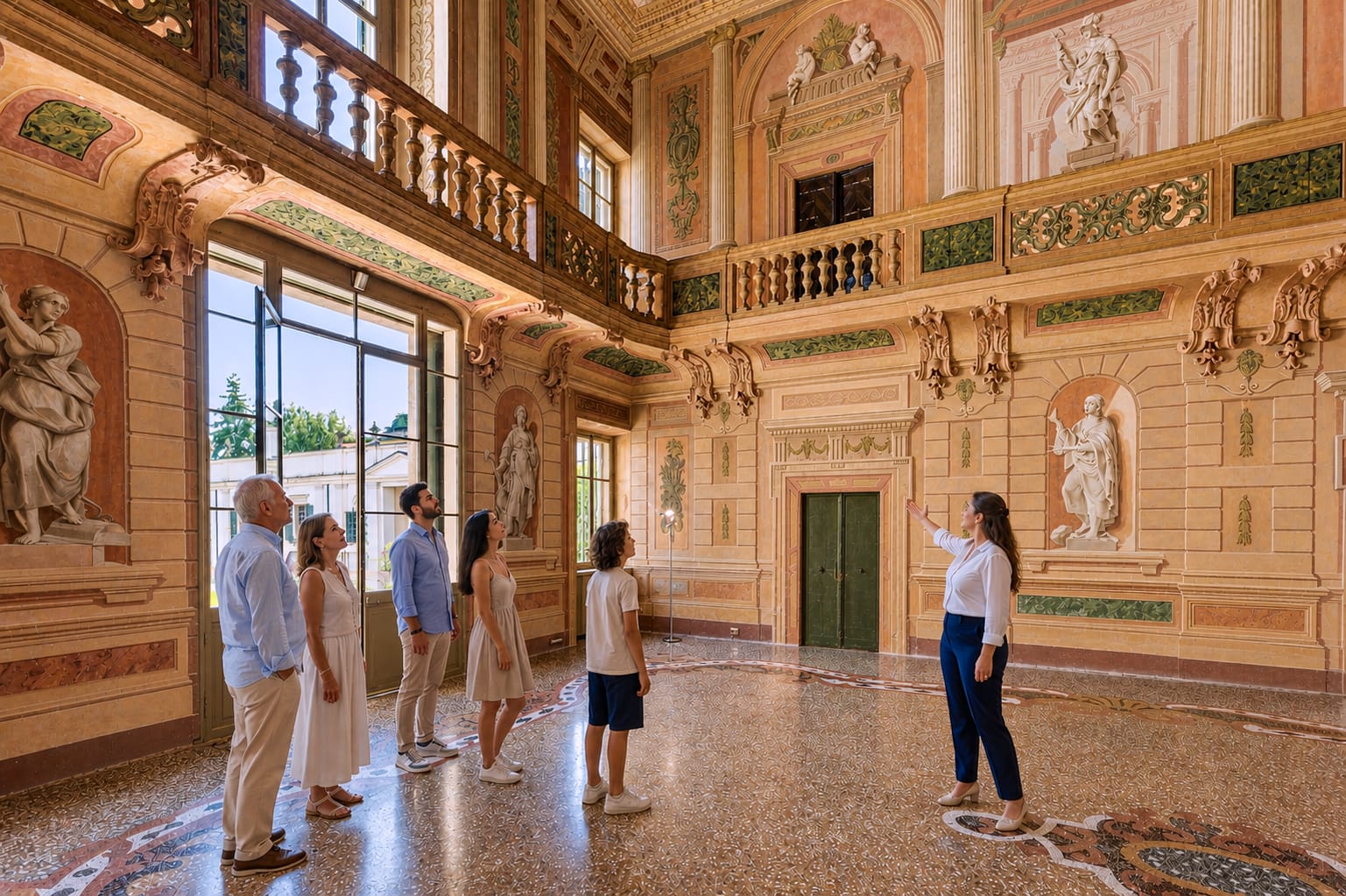Visita salone corretta Tenuta Santa Maria 1735 - Verona - Italy
