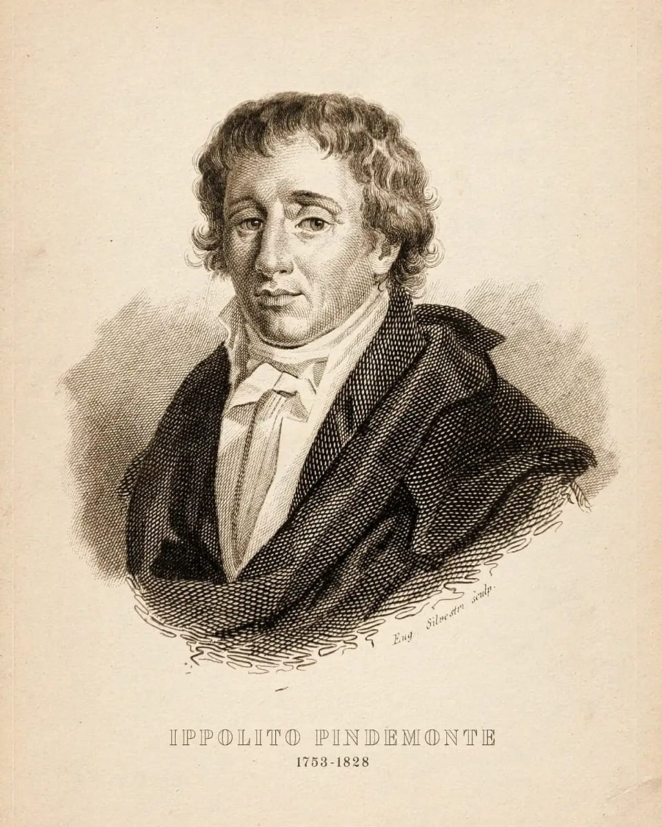 Ippolito Pindemonte, poet, playwright, and translator of the Odyssey Tenuta Santa Maria di Gaetani Bertani - 1735 - Verona, Italy