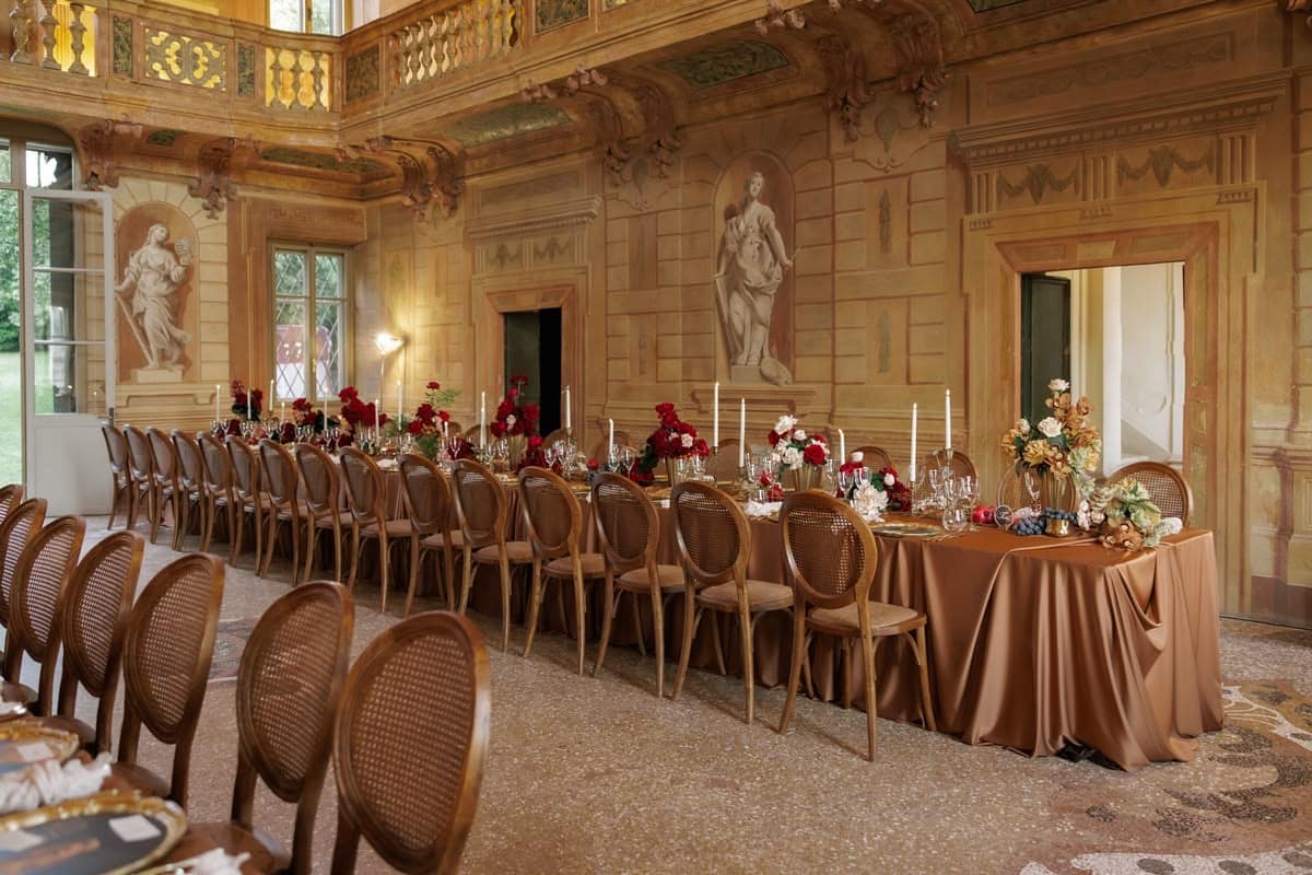 Bertani wedding in the frescoed hall Bertani wedding in the frescoed hall