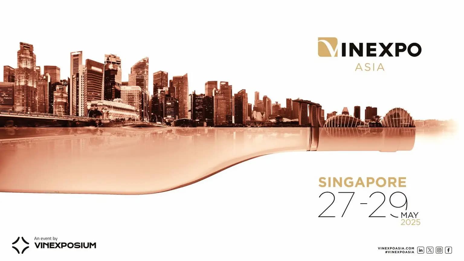 Tenuta Santa Maria di Gaetano Bertani a Vinexpo Asia 2025 a Singapore!