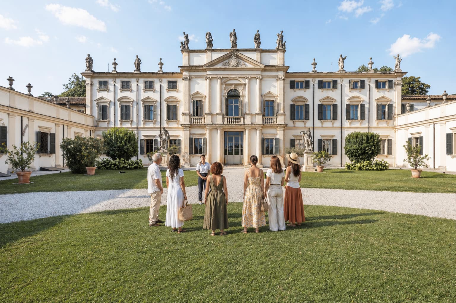 Tours and Tastings at the historic neoclassical villa Tenuta Santa Maria 1735 - Verona - Italy - Tours and Tastings at the historic neoclassical villa