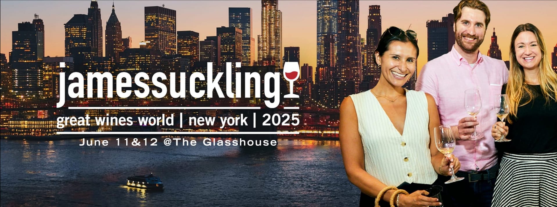 Degusta i vini di Tenuta Santa Maria di Gaetano Bertani al Great Wines World di James Suckling a New York 2025