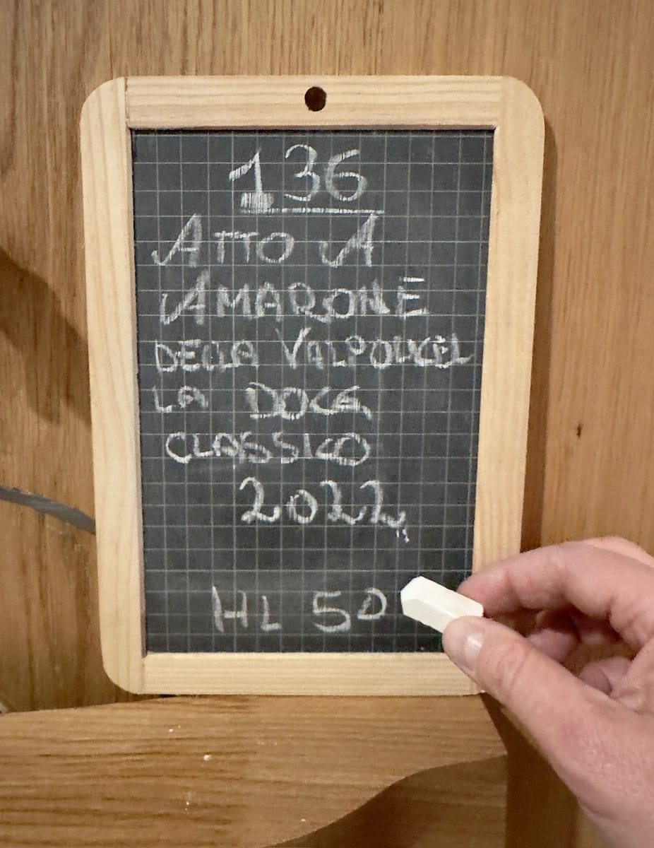 Botte invecchiamento Amarone 2022 – Tenuta Santa Maria Botte invecchiamento Amarone 2022 - Tenuta Santa Maria