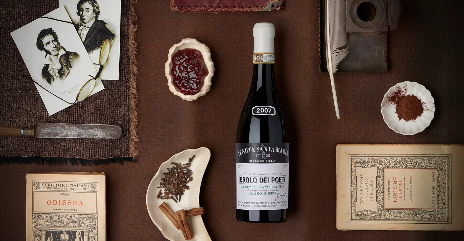 Brolo dei Poeti 2007 - Amarone Classico Riserva DOC - Tenuta Santa Maria di Gaetano Bertani