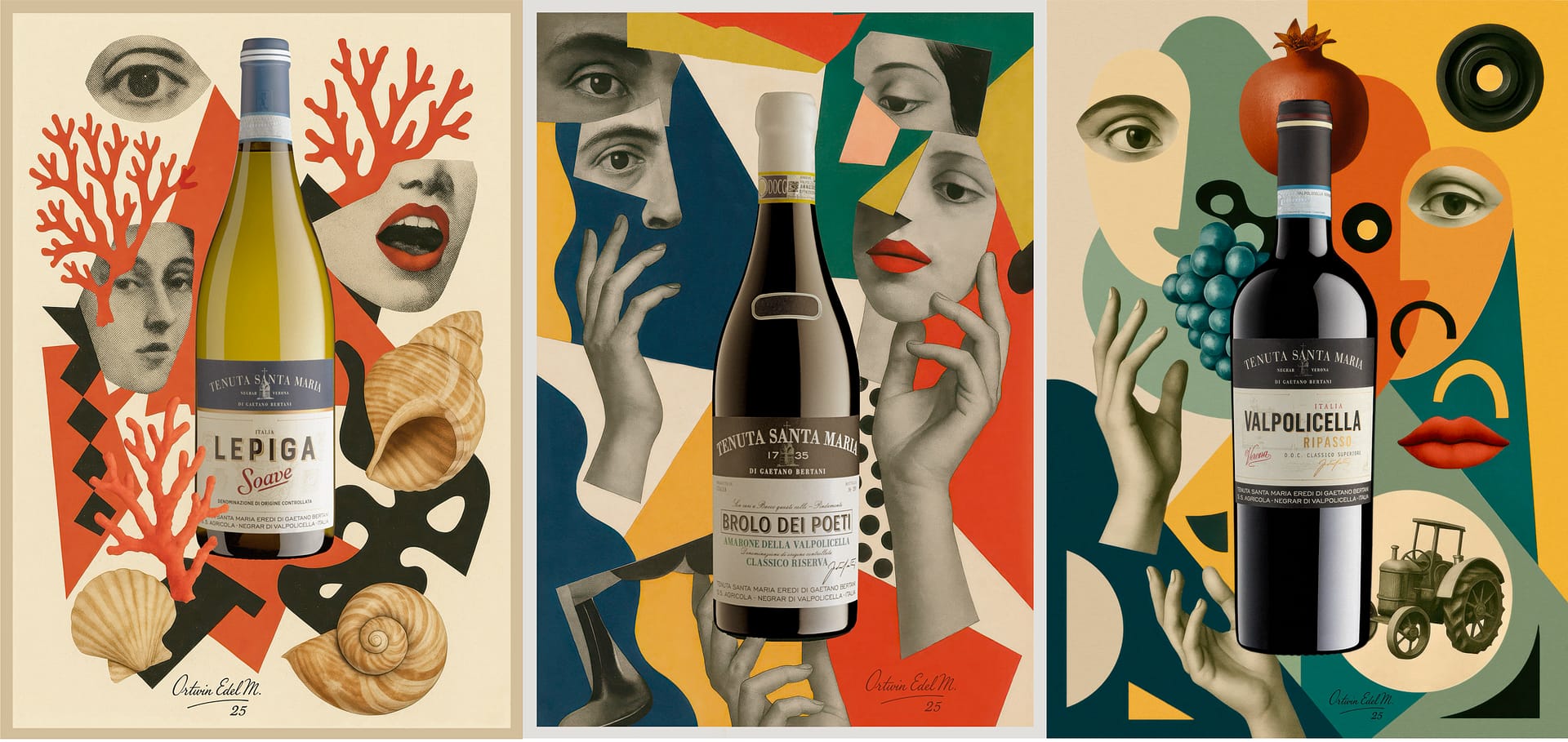 When Wine Meets Art: The Tenuta Santa Maria’s New Poster Series