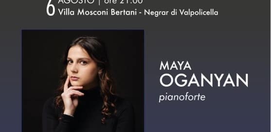Manifesto Concerto Verona Piano Maya Oganyan