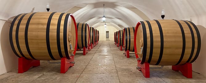 Botti affinamento Amarone - Tenuta Santa Maria